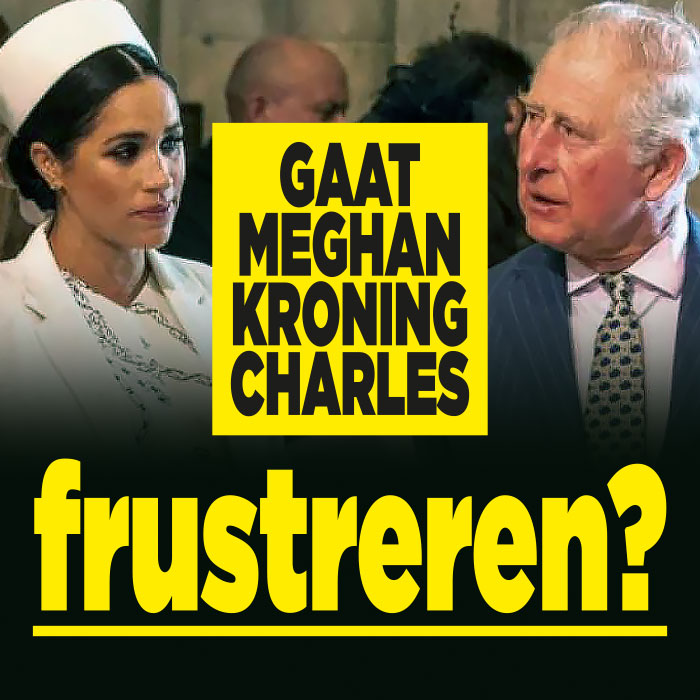 Gaat Meghan vervelend doen tijdens kroning Charles?