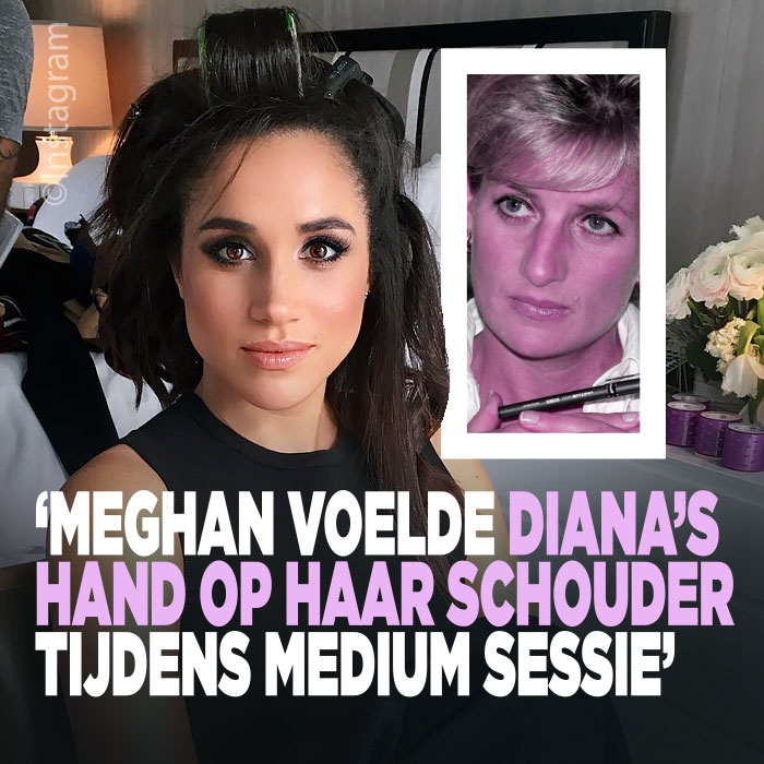 Meghan voelde hand Diana op schouder tijdens medium sessie