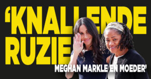 ‘Knallende ruzie Meghan Markle en moeder’