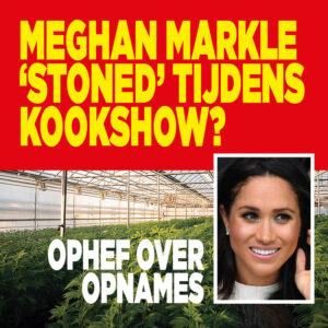 Ophef over opnames: Meghan &#8216;stoned&#8217; tijdens kookshow?