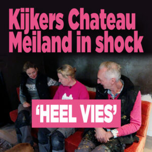 Kijkers Chateau Meiland in shock: &#8216;Heel vies&#8217;