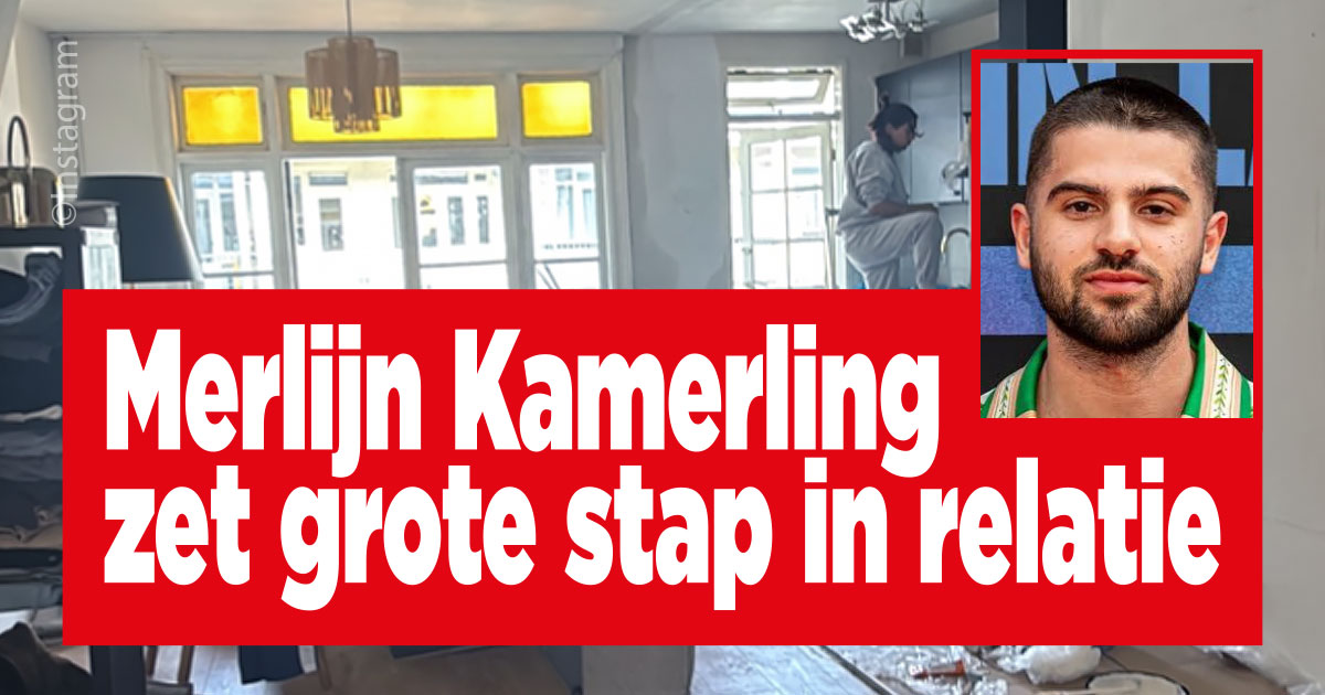 Merlijn zet grote stap in relatie