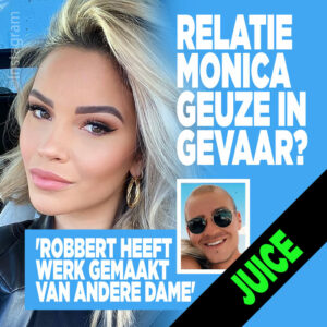 Relatie Monica Geuze in gevaar? &#8216;Robbert heeft werk gemaakt van andere dame&#8217;