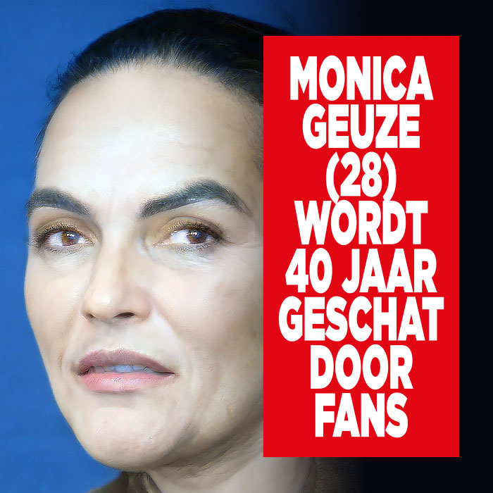 Monica wordt veel ouder geschat dan dat ze is