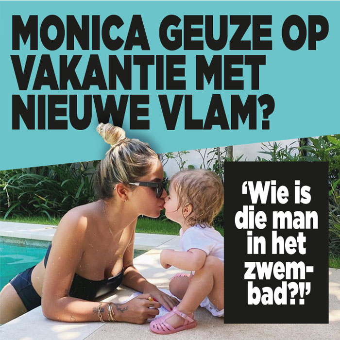 Monica Geuze op vakantie met nieuwe vlam?