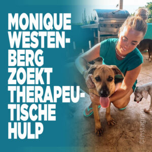 Monique Westenberg zoekt therapeutische hulp