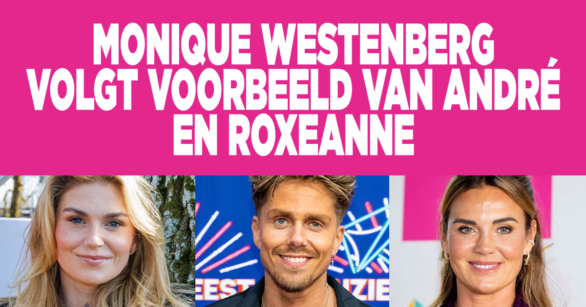 Monique gaat André en Rox achterna