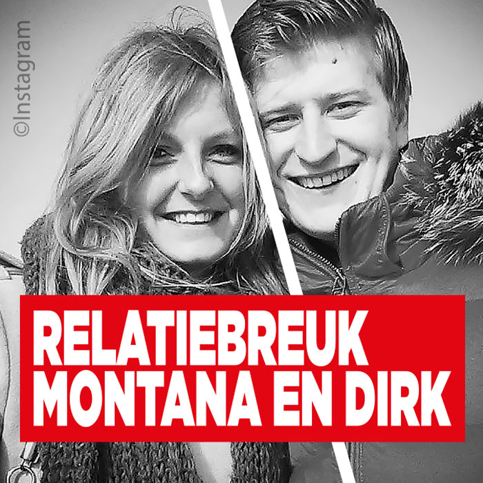 Montana Meiland en Dirk uit elkaar