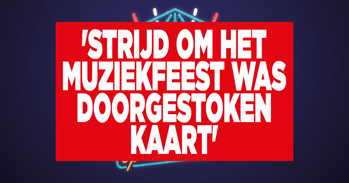 Muziekfeest AVRO-Tros blijkt nep