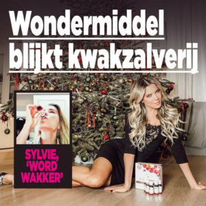 Sylvie Meis in Radar door promoten &#8216;nepdrankje&#8217;