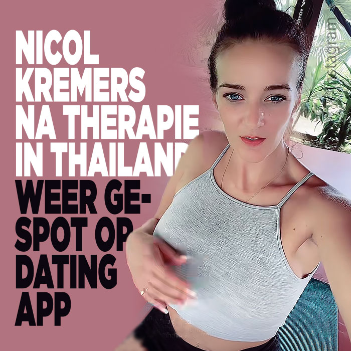 Nicol Kremers op dating app