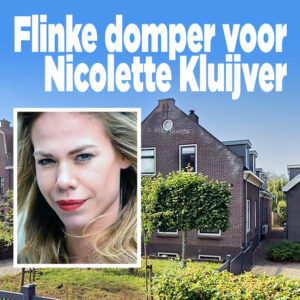 Flinke domper voor Nicolette Kluijver