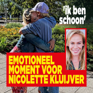 Emotioneel moment voor Nicolette Kluijver: &#8216;Ik ben schoon&#8217;