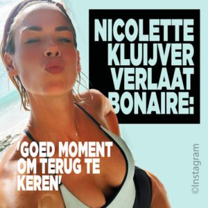 Nicolette Kluijver verlaat Bonaire: &#8216;Goed moment om terug te keren&#8217;