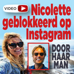 Nicolette van Dam boos op echtgenoot : &#8216;Doe ff normaal!&#8217;
