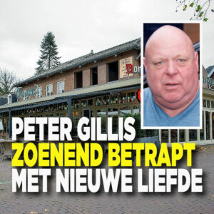 Peter Gillis zoenend betrapt met nieuwe liefde