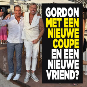 Gordon met een nieuwe coupe én een nieuwe vriend?