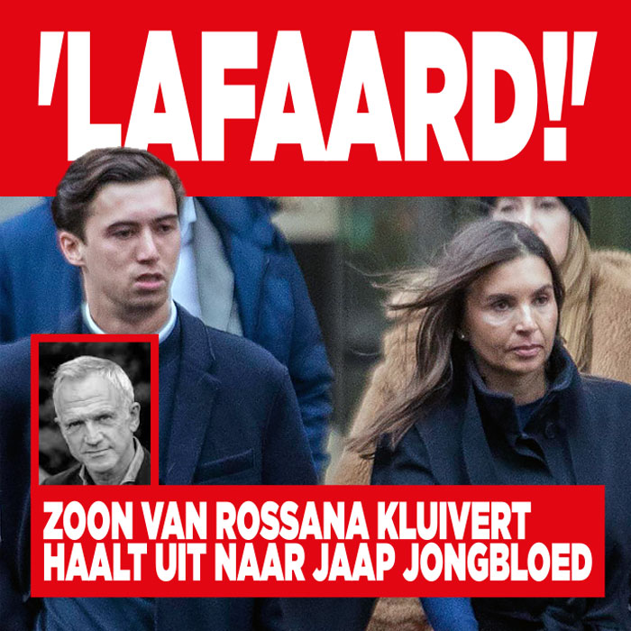 JUICE: &#8216;Lafaard!&#8217; Zoon Rossana Kluivert haalt uit naar Jaap Jongbloed