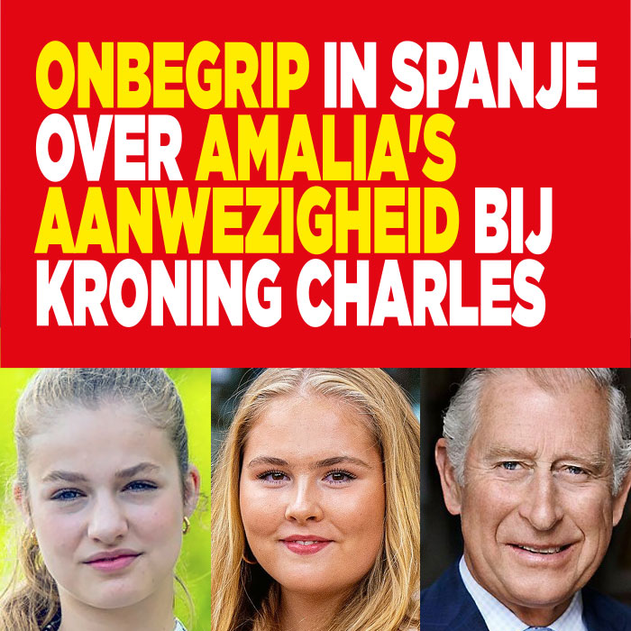Onbegrip in Spanje over Amalia&#8217;s aanwezigheid bij kroning Charles