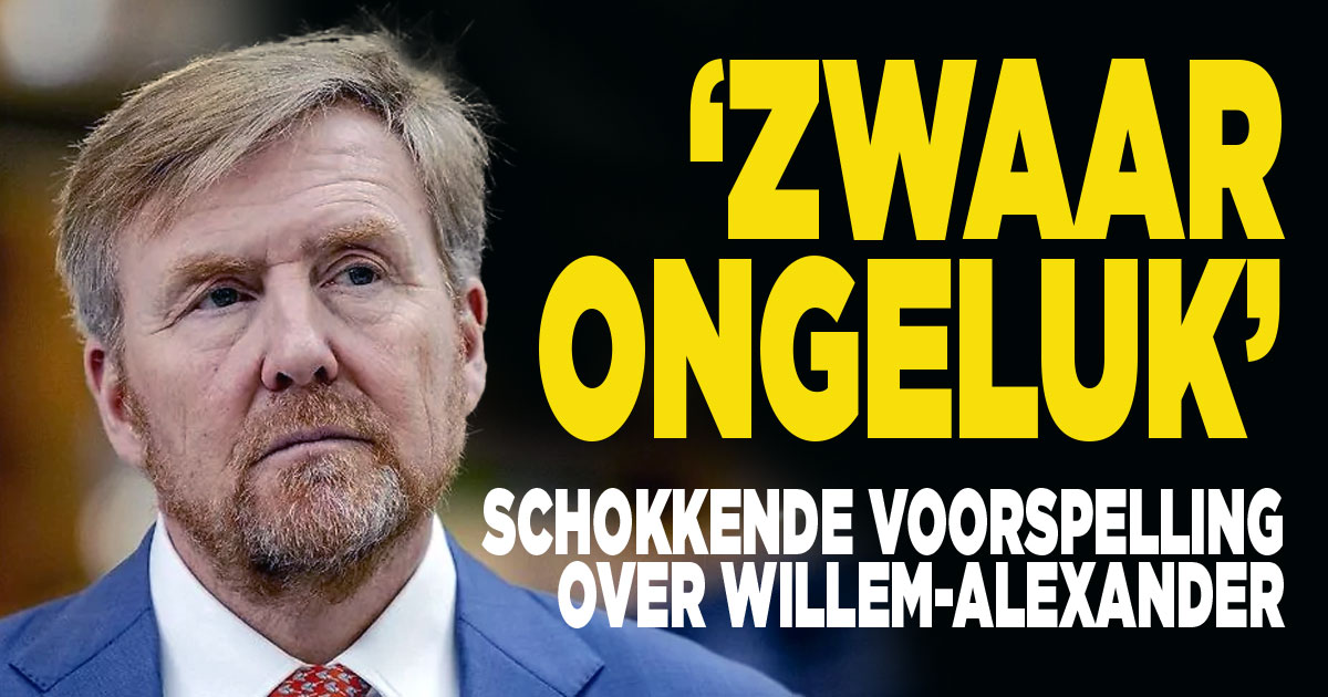 Krijgt Willem-Alexander een zwaar ongeluk in 2026?