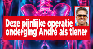 Deze pijnlijke operatie onderging André Hazes als tiener