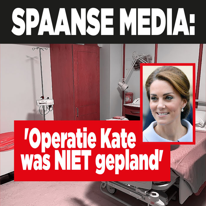 Spaanse media: &#8216;Operatie Kate was NIET gepland&#8217;