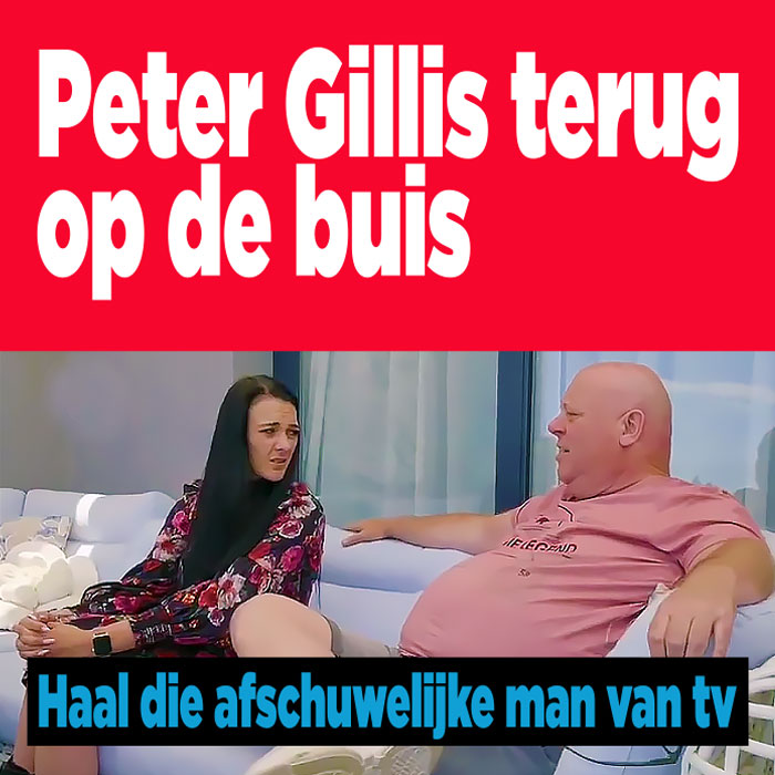 Peter Gillis weer terug op tv