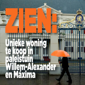 ZIEN: Unieke woning te koop in paleistuin Willem-Alexander en Máxima