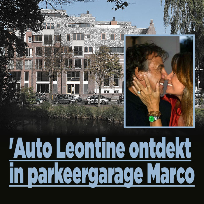 Auto Leontine ontdekt in de parkeergarage Marco