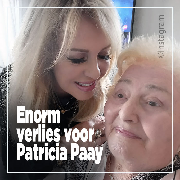 Enorm verlies voor Patricia Paay