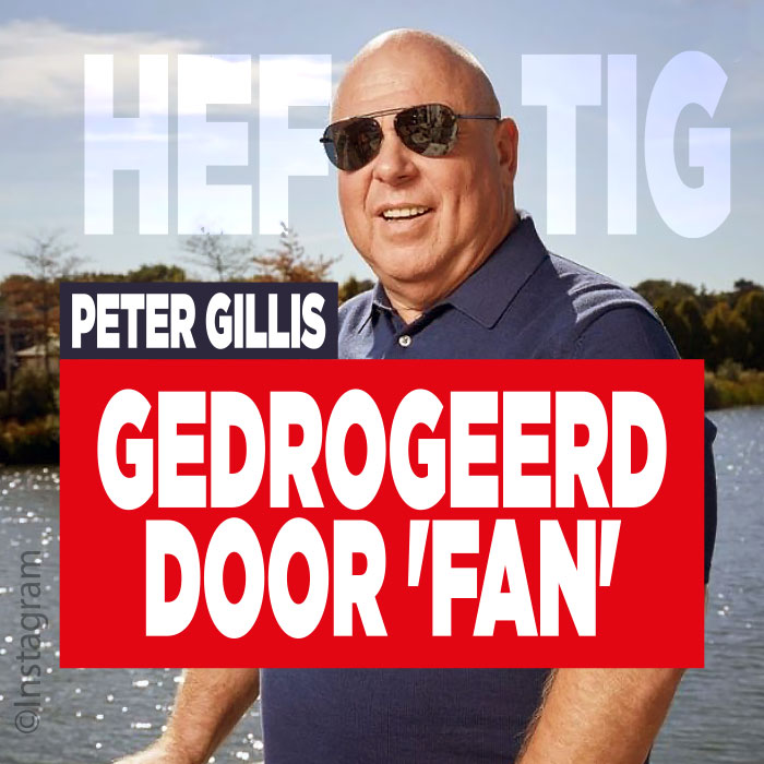 Heftig: Peter Gillis gedrogeerd door &#8216;fan&#8217;