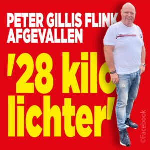 Peter Gillis flink afgevallen: &#8217;28 kilo lichter&#8217;