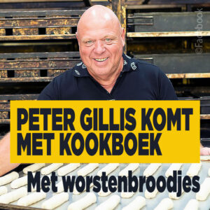 Peter Gillis komt met kookboek: &#8216;Met worstenbroodjes&#8217;