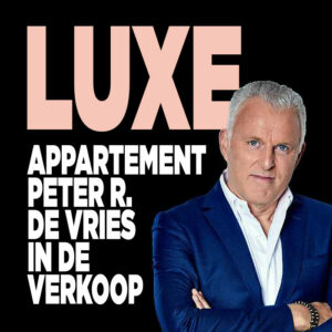 Luxe appartement Peter R. de Vries in de verkoop