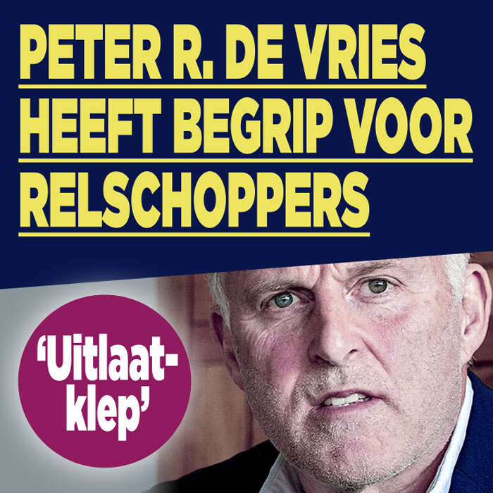 Peter R. de Vries: &#8216;Relschoppers voelen zich niet gehoord&#8217;