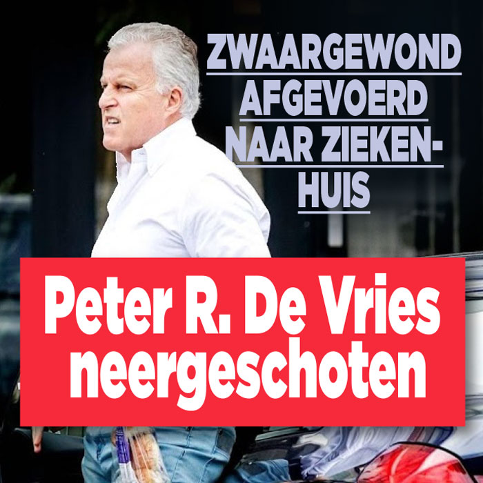 Peter R. de Vries neergeschoten