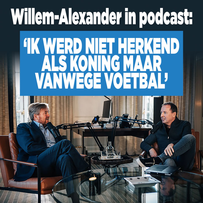 Willem-Alexander open in podcast