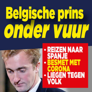 Belgische prins onder vuur na &#8216;feestvakantie&#8217; in Spanje