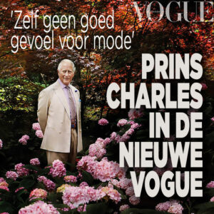 Charles poseert in Vogue en vertelt over ouder worden
