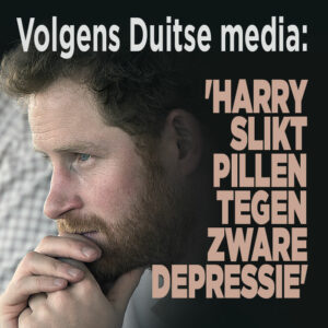 Volgens Duitse media: &#8216;Prins Harry slikt pillen tegen zware depressie&#8217;