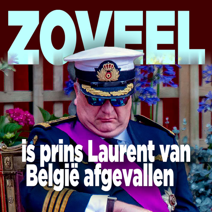 Zoveel is prins Laurent van België afgevallen