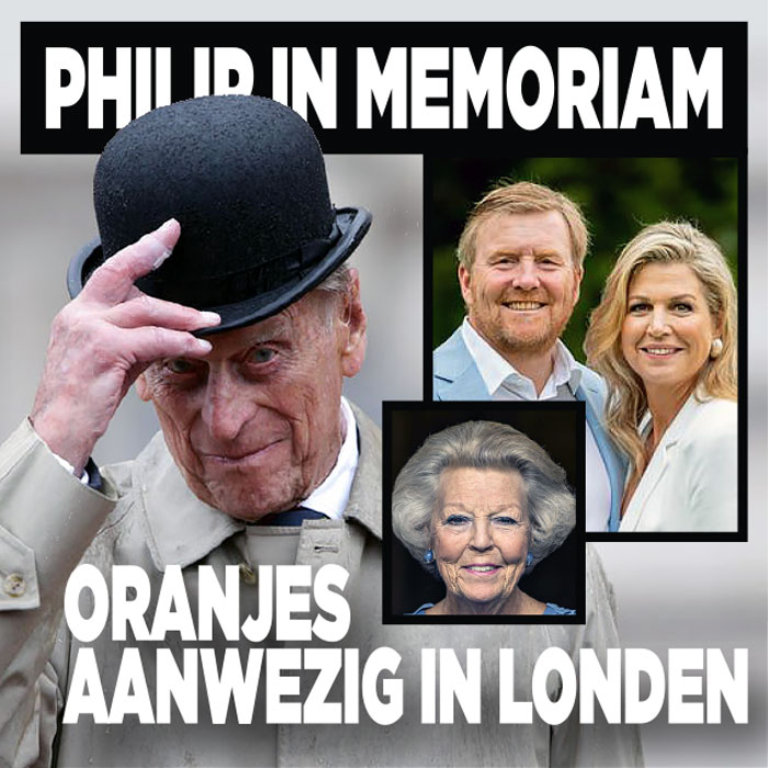 Oranjes aanwezig bij herdenkingsdienst prins Philip