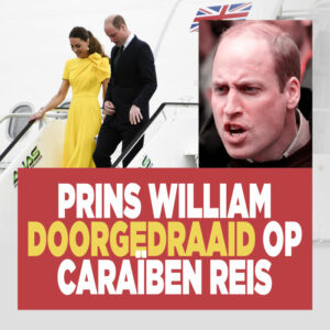 Prins William doorgedraaid op Caraïben reis