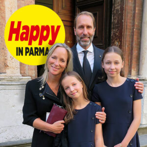 Prinses Margarita en Tjalling: Happy in Parma