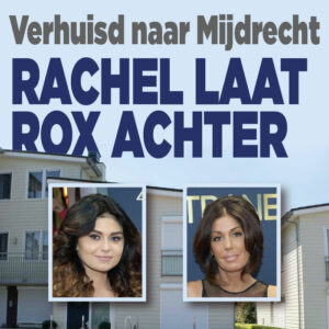 Rachel laat Roxeanne alleen achter in Vinkeveen