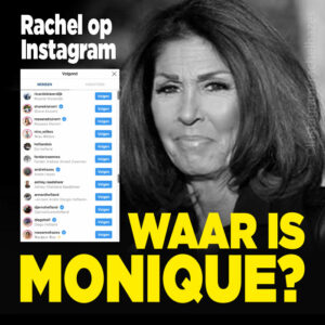 Rachel Hazes op Instagram&#8230;en ze volgt Monique niet