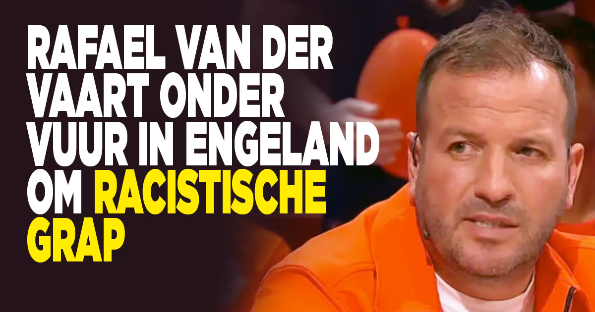 Van der Vaart onder vuur