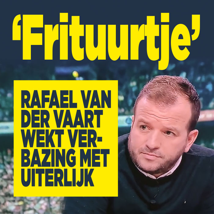 Rafael van der Vaart wekt verbazing met uiterlijk