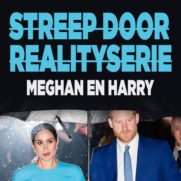 Realityshow Harry en Meghan van de baan