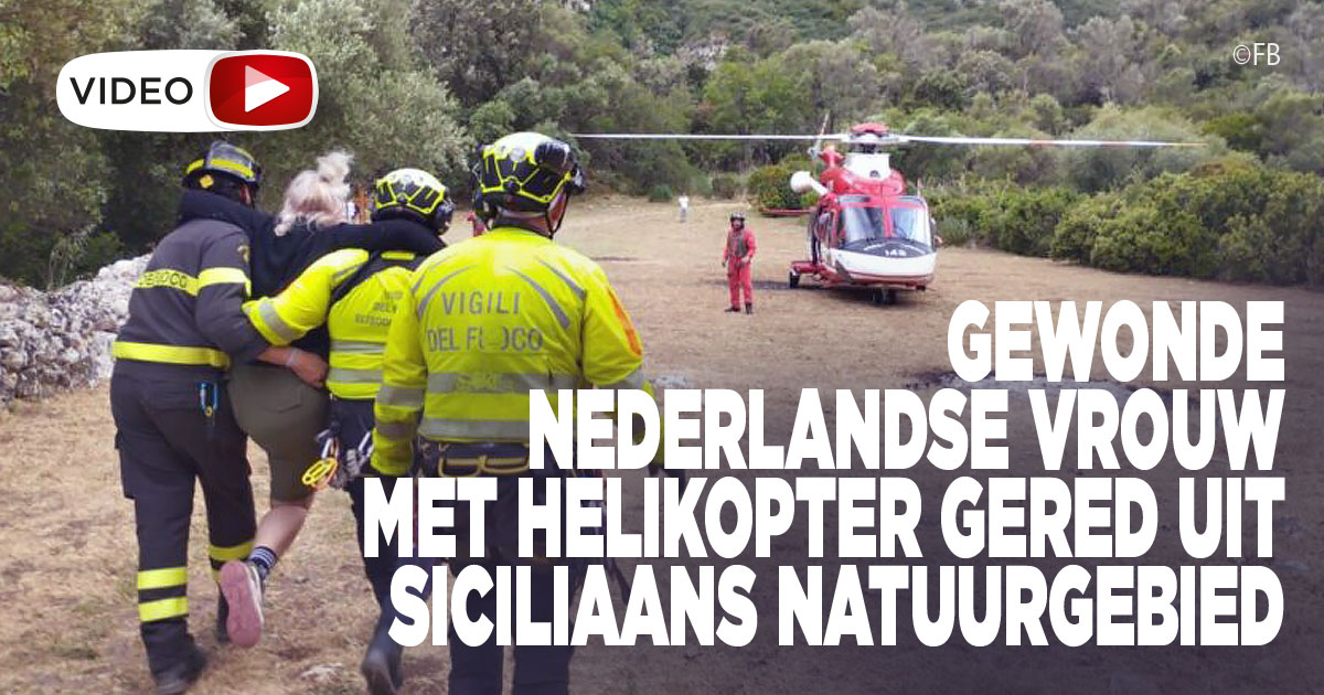 Redding Nederlandse toeriste